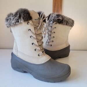 Northeast Outfitters Womens Pac Winter Boots Ivory Size 7